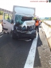 VU LKW - Person eingeklemmt, A3 Richtung Würzburg, 12.08.2020